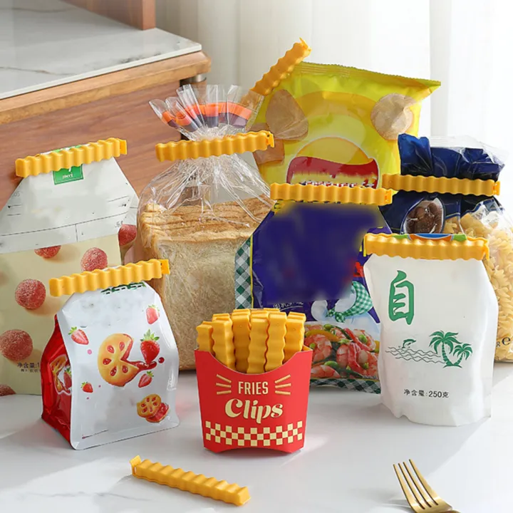12Pcs French Fries Sealing Clip