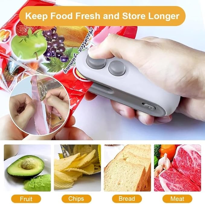 2-in-1 Magnetic Food Sealer