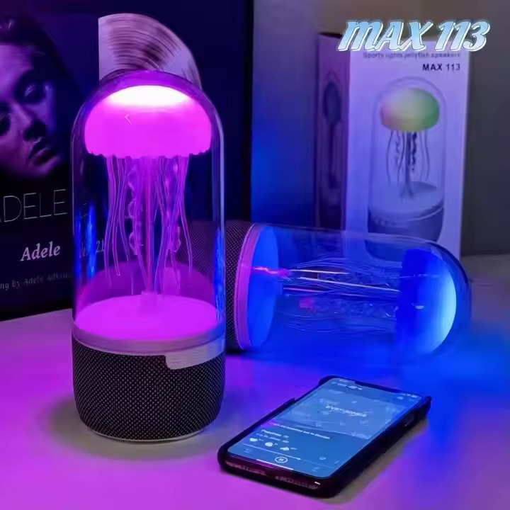 2 in 1 Colorful Jellyfish Lamp(Bluetooth Speaker)