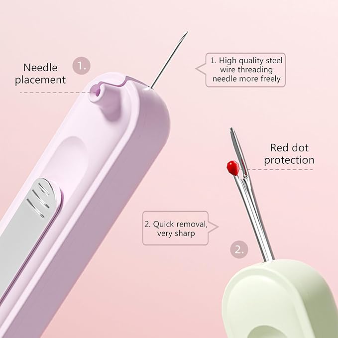 2 In 1 Needle Threader Seam Ripper