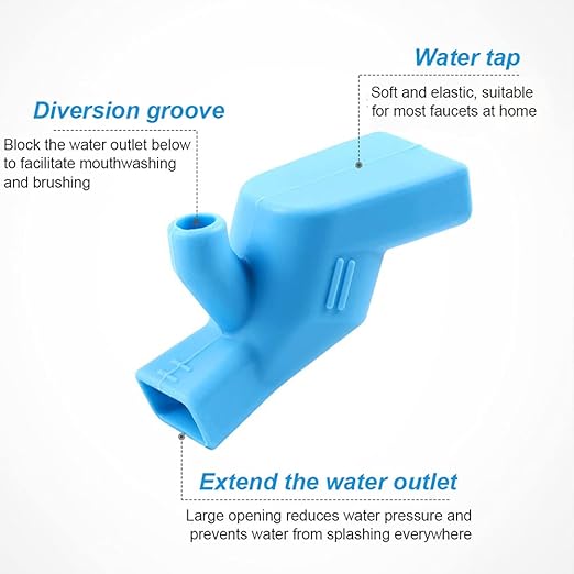 Silicone Faucet Water Tap Extender (Pack of 3)