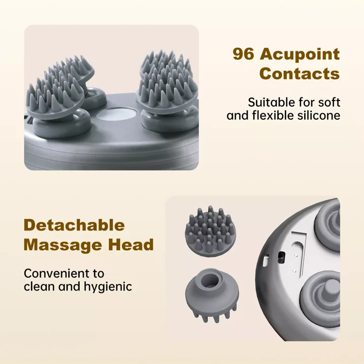 Electric Hair Scalp Massager( 96 Massage Nodes)