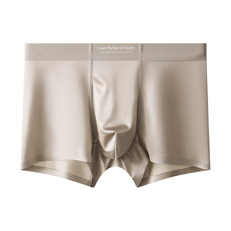 High Quality-Men's Elegant Ice Silk Underwear (Mulberry Silk Antimicrobial)