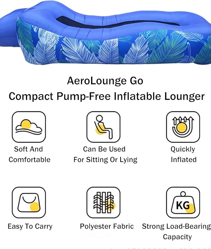 Inflatable Lounger Air Sofa Chair