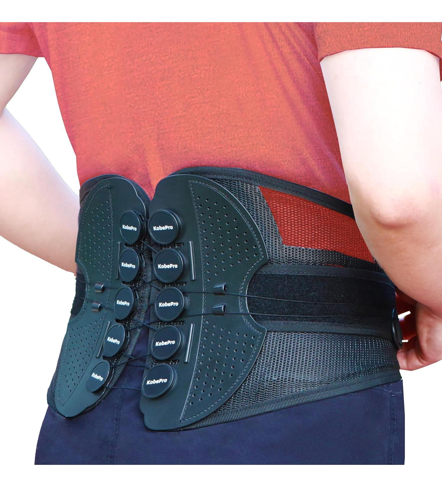 Rope Pulley System Breathable Waist Support Belt (10X compression)