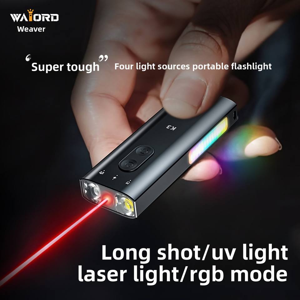 Magnetic Multi-Function EDC Flashlight & Work Light