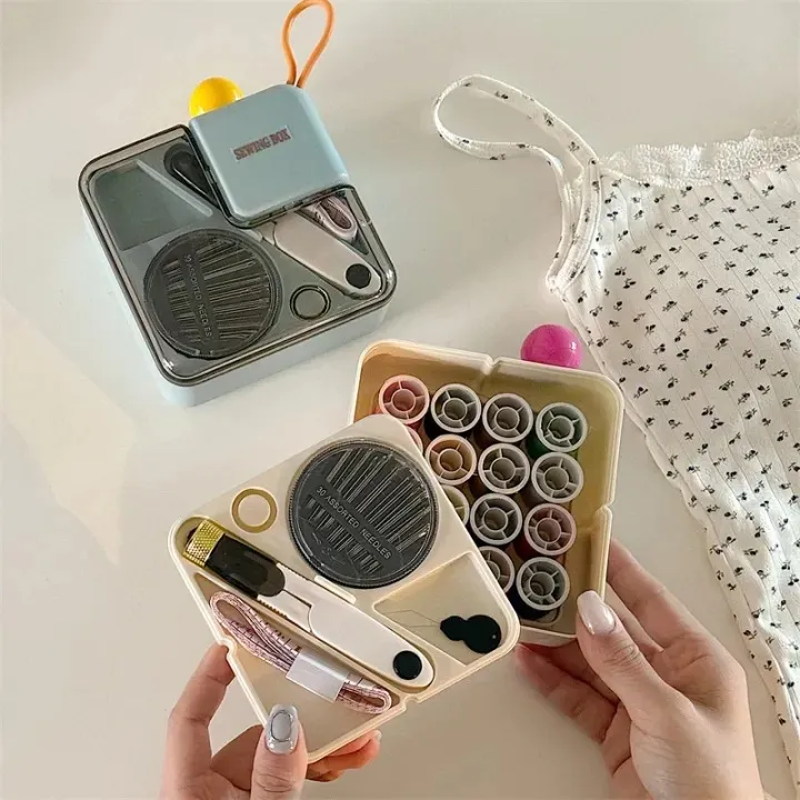 Multi-functional Sewing Box Household Portable Sewing Kit Mending Tools Needle and Thread Tool Set