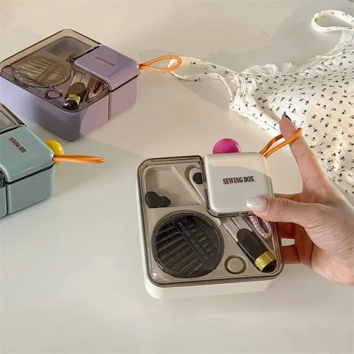 Multi-functional Sewing Box Household Portable Sewing Kit Mending Tools Needle and Thread Tool Set