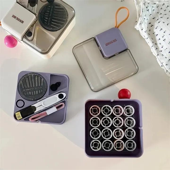 Multi-functional Sewing Box Household Portable Sewing Kit Mending Tools Needle and Thread Tool Set