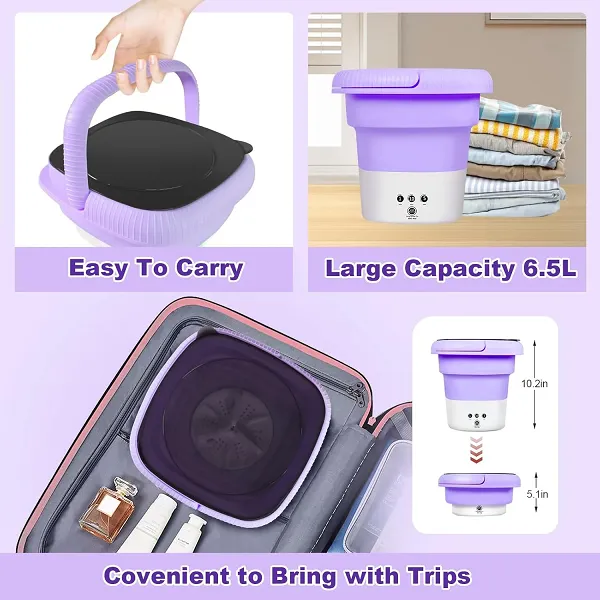 Portable Mini Folding Washing Machine