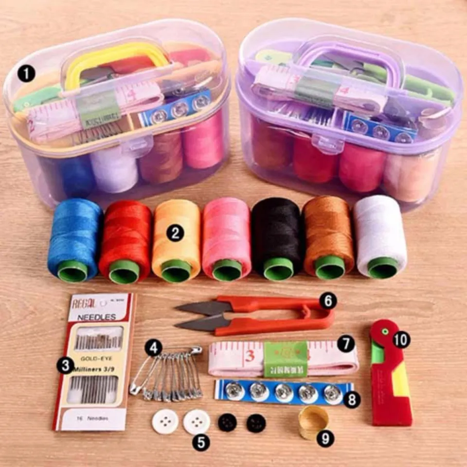 Portable Sewing Kit Box