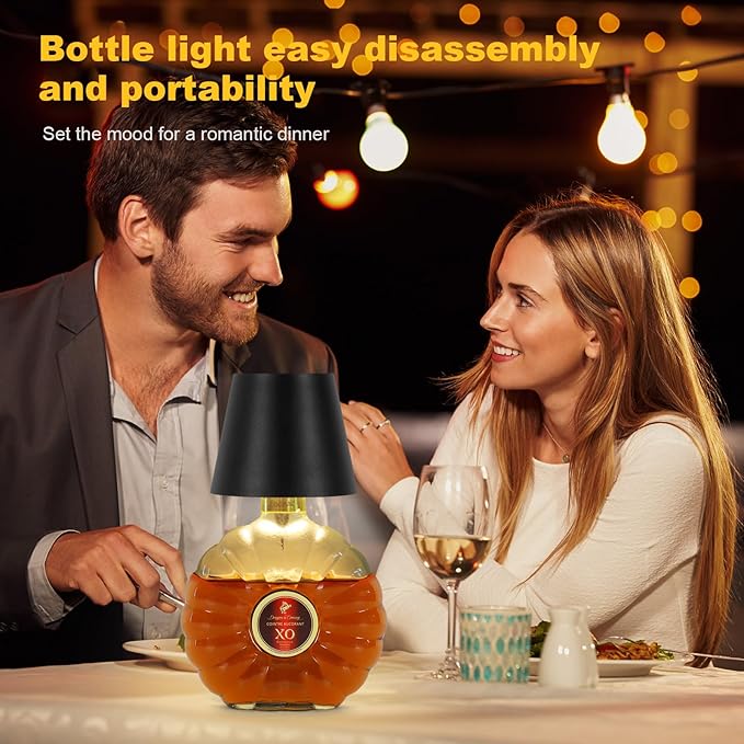 Portable Wireless Bottle Lamp (3 Modes)