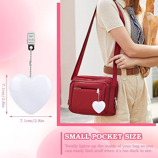 Purse Glow Heart Light (Touch Activated)