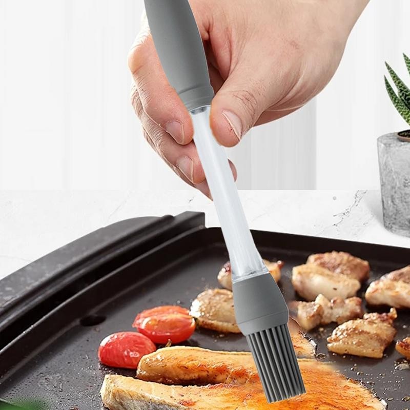 Silicone Oil Brush (Best for Cooking, Baking &amp;amp; BBQ)
