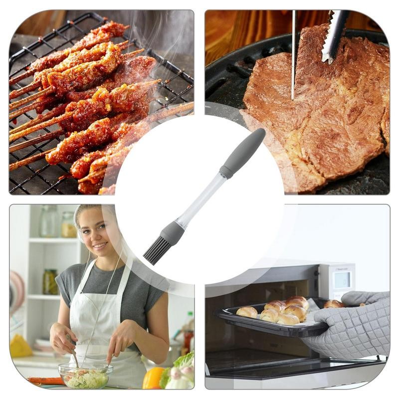 Silicone Oil Brush (Best for Cooking, Baking &amp;amp; BBQ)