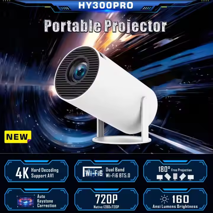 Smart Home Cinema Outdoor Indoor Projector 4k Android