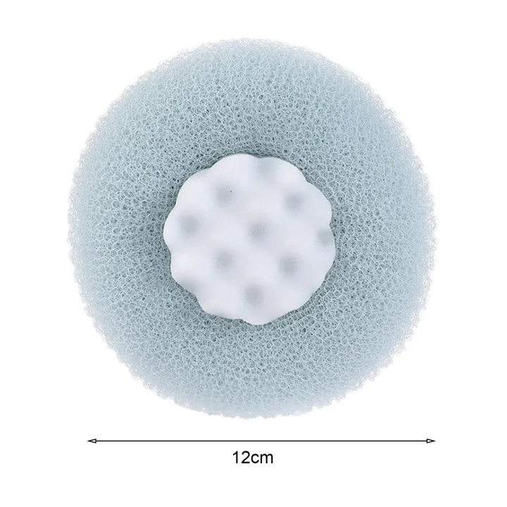 Sunflower Shower Ball with Silicone Exfoliating Scrubber