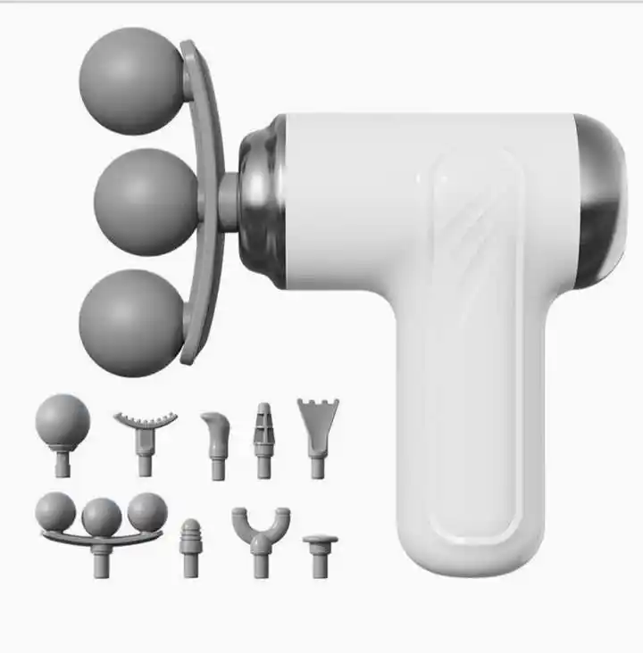 Triple Headed Portable Massage Gun